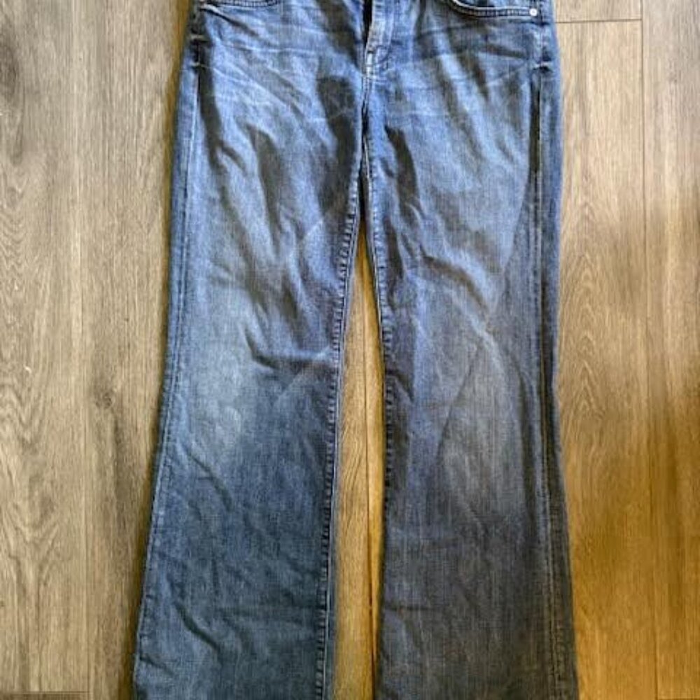 7 For All Mankind Dojo Tailorless Jeans, 31